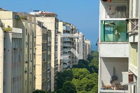 Varanda vista de apartamento para alugar com 3 quartos, 156m² em Copacabana, Rio de Janeiro