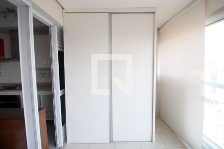Studio à venda com 57m², 1 quarto e 1 vagaVaranda