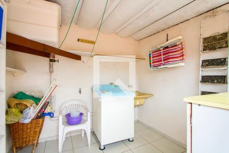 Área de serviço de casa à venda com 3 quartos, 103m² em Jardim Cambui, Santo André