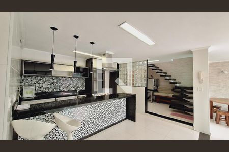 Cozinha de casa para alugar com 2 quartos, 250m² em Vila Antartica, Praia Grande