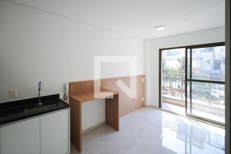 Quarto e Cozinha de kitnet/studio à venda com 1 quarto, 23m² em Ipiranga, São Paulo