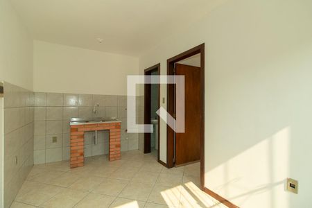 Sala / Cozinha de apartamento para alugar com 1 quarto, 30m² em São Geraldo, Porto Alegre