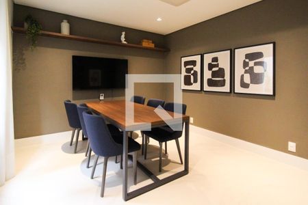 Apartamento para alugar com 32m², 1 quarto e sem vagaÁrea comum - Sala de Reunião