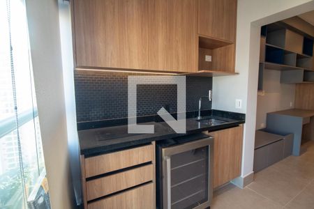 Cozinha de kitnet/studio para alugar com 1 quarto, 30m² em Jardim das Acacias, São Paulo