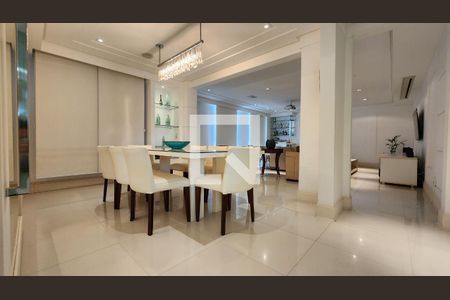 Sala de apartamento para alugar com 3 quartos, 160m² em Boqueirão, Santos