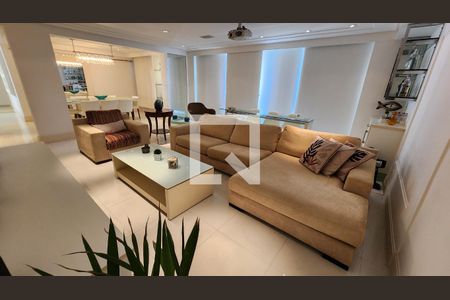 Sala de apartamento para alugar com 3 quartos, 160m² em Boqueirão, Santos