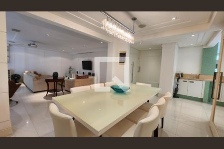 Sala de apartamento para alugar com 3 quartos, 160m² em Boqueirão, Santos