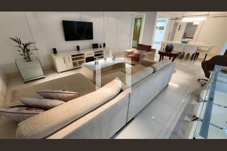 Sala de apartamento para alugar com 3 quartos, 160m² em Boqueirão, Santos