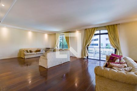 Sala de apartamento à venda com 4 quartos, 359m² em Vila Andrade, São Paulo