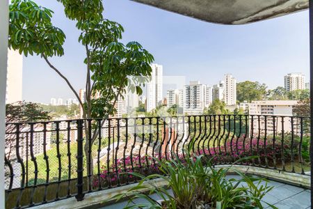 varanda de apartamento à venda com 4 quartos, 359m² em Vila Andrade, São Paulo
