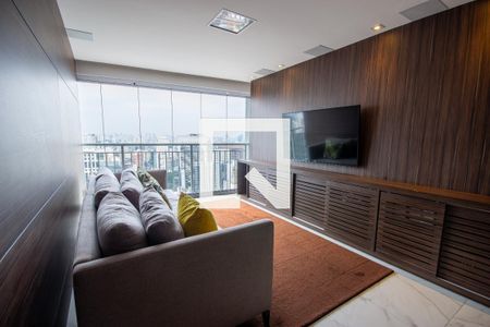 Sala de apartamento para alugar com 2 quartos, 85m² em Vila Nova Conceição, São Paulo