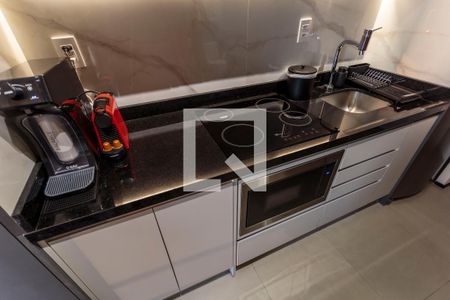 Studio à venda com 35m², 1 quarto e 1 vagaCozinha