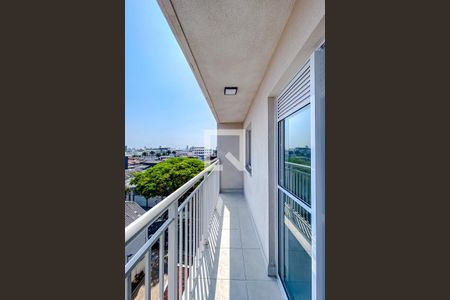 Varanda da Sala de apartamento à venda com 1 quarto, 27m² em Belenzinho, São Paulo