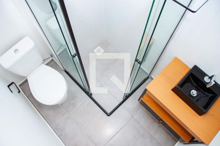 Studio para alugar com 25m², 1 quarto e sem vaga Studio para alugar com 25m², 1 quarto e sem vagaBanheiro