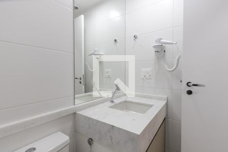 Banheiro de kitnet/studio à venda com 1 quarto, 23m² em Brooklin Paulista, São Paulo