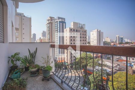 Varanda de apartamento à venda com 4 quartos, 125m² em Vila Clementino, São Paulo