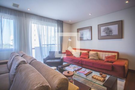 Sala de Estar de apartamento à venda com 4 quartos, 125m² em Vila Clementino, São Paulo