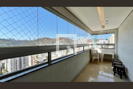 Varanda gourmet de apartamento à venda com 3 quartos, 120m² em Buritis, Belo Horizonte