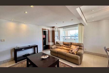 sala  de apartamento à venda com 3 quartos, 120m² em Buritis, Belo Horizonte