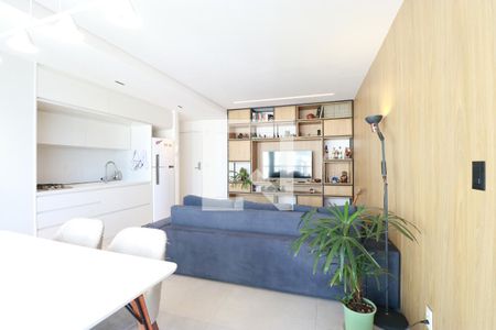 Sala de apartamento à venda com 1 quarto, 70m² em Vila Romana, São Paulo