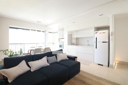 Sala de apartamento à venda com 1 quarto, 70m² em Vila Romana, São Paulo