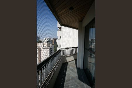 Varanda Sala de apartamento à venda com 3 quartos, 210m² em Vila Andrade, São Paulo