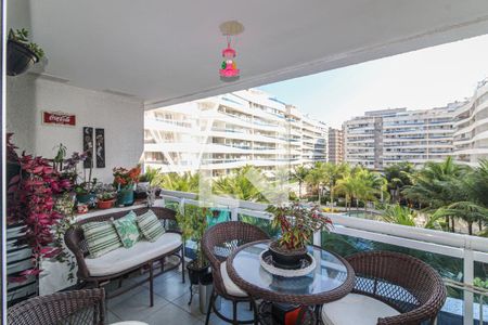 Varanda de apartamento à venda com 3 quartos, 91m² em Recreio dos Bandeirantes, Rio de Janeiro