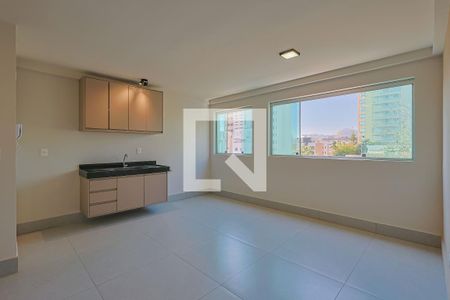 Sala/Cozinha  de apartamento para alugar com 1 quarto, 80m² em São Pedro, Belo Horizonte