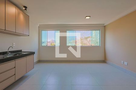 Sala/Cozinha  de apartamento para alugar com 1 quarto, 80m² em São Pedro, Belo Horizonte