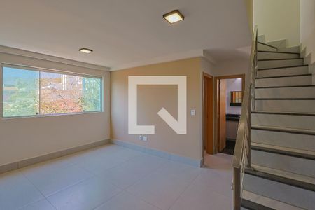 Sala/Cozinha  de apartamento para alugar com 1 quarto, 80m² em São Pedro, Belo Horizonte