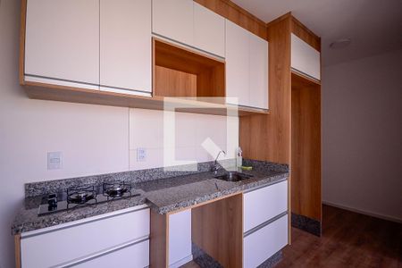 Sala/Cozinha  de apartamento para alugar com 2 quartos, 31m² em Ipiranga, São Paulo