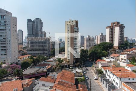 Vista da sala de apartamento à venda com 2 quartos, 55m² em Vila Mariana, São Paulo