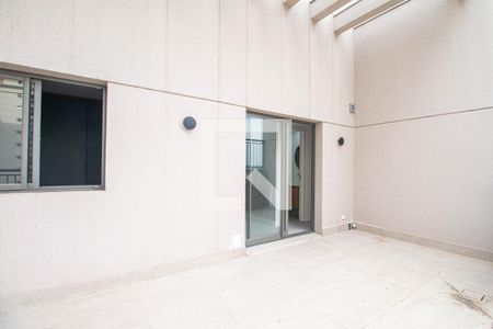 Varanda de apartamento à venda com 1 quarto, 50m² em Brooklin Paulista, São Paulo