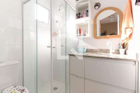 Casa de condomínio à venda com 64m², 2 quartos e 1 vagaBanheiro da Suíte 2