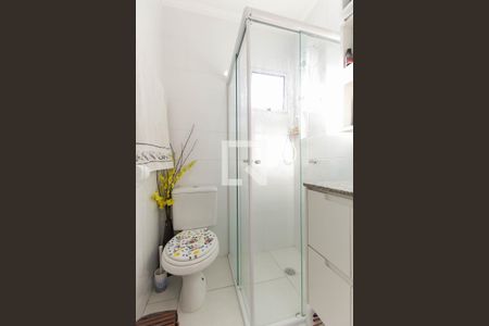 Casa de condomínio à venda com 64m², 2 quartos e 1 vagaBanheiro da Suíte 2