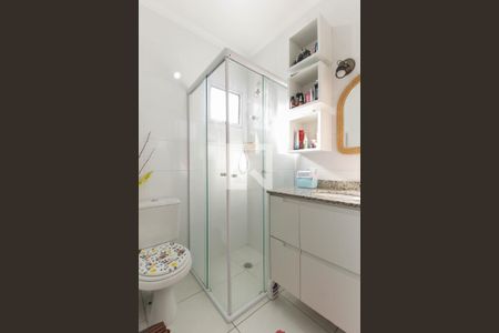 Casa de condomínio à venda com 64m², 2 quartos e 1 vagaBanheiro da Suíte 2