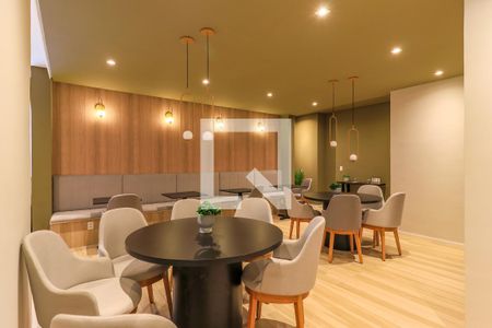 Apartamento à venda com 37m², 2 quartos e sem vagaÁrea comum - Salão de festas