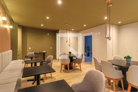 Apartamento à venda com 37m², 2 quartos e sem vagaÁrea comum - Salão de festas