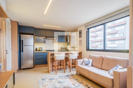 Sala de apartamento à venda com 1 quarto, 42m² em Centro Histórico, Porto Alegre