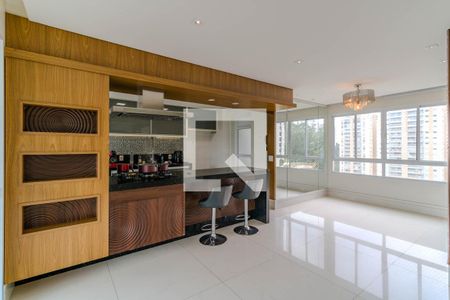 Apartamento para alugar com 138m², 3 quartos e 2 vagasSala