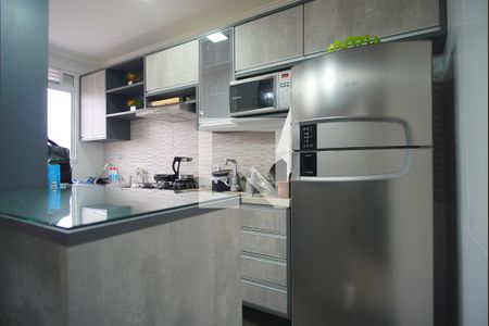 Cozinha de apartamento à venda com 2 quartos, 45m² em Humaitá, Porto Alegre