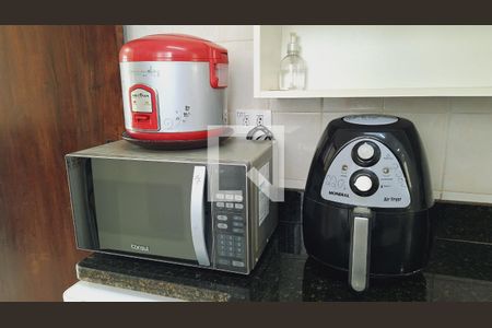 Apartamento para alugar com 47m², 1 quarto e 1 vagaDetalhe da cozinha