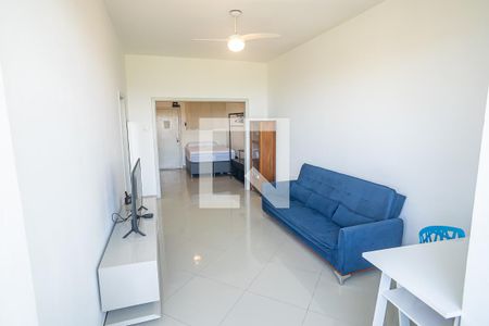 Sala de apartamento para alugar com 1 quarto, 39m² em Flamengo, Rio de Janeiro