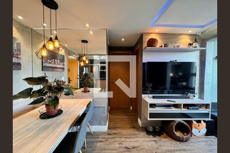 Sala de apartamento para alugar com 2 quartos, 51m² em Utinga, Santo André