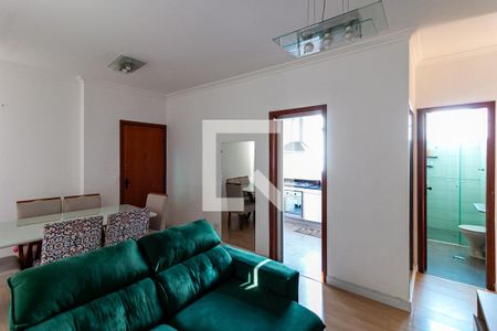 Sala de apartamento para alugar com 2 quartos, 70m² em Itamarati, Belo Horizonte