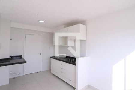 Sala/Cozinha de apartamento à venda com 2 quartos, 34m² em Brás, São Paulo