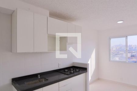 Sala/Cozinha de apartamento à venda com 2 quartos, 34m² em Brás, São Paulo