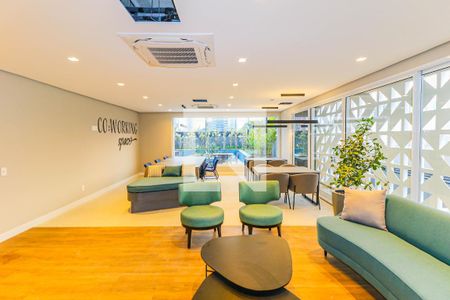 Apartamento para alugar com 38m², 1 quarto e 1 vaga Apartamento para alugar com 38m², 1 quarto e 1 vagaÁrea comum - Co working