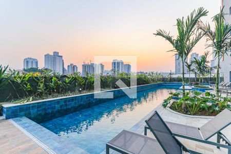 Apartamento para alugar com 38m², 1 quarto e 1 vaga Apartamento para alugar com 38m², 1 quarto e 1 vagaÁrea comum - Piscina