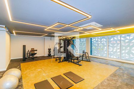 Apartamento para alugar com 38m², 1 quarto e 1 vaga Apartamento para alugar com 38m², 1 quarto e 1 vagaÁrea comum - Academia